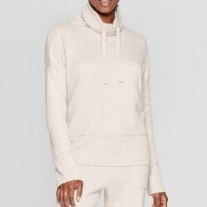 Women’s Universal Thread Cream Cowl Neck Sweater Relaxed Fit- Size Small- NWT